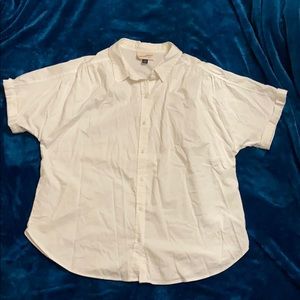 White button down